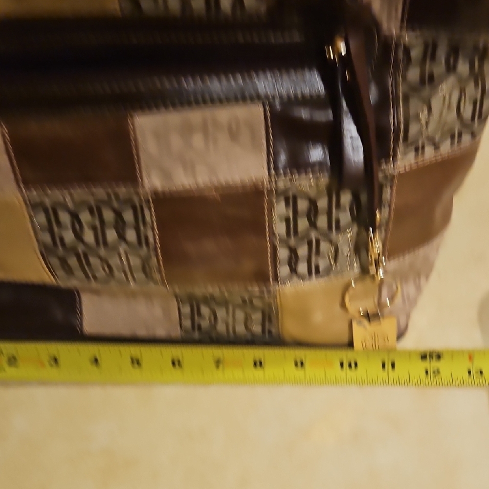 Giani Bernini Multi-Color Patchwork Tote - image 3